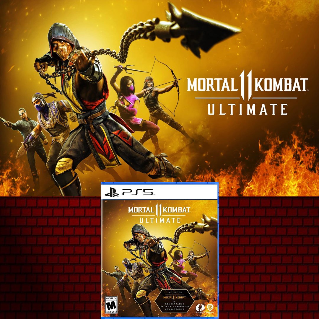 MORTAL KOMBAT 11 Ultimate DLC Ek Genişleme paketi - PS5 PRO ÖZEL VERSİYONU