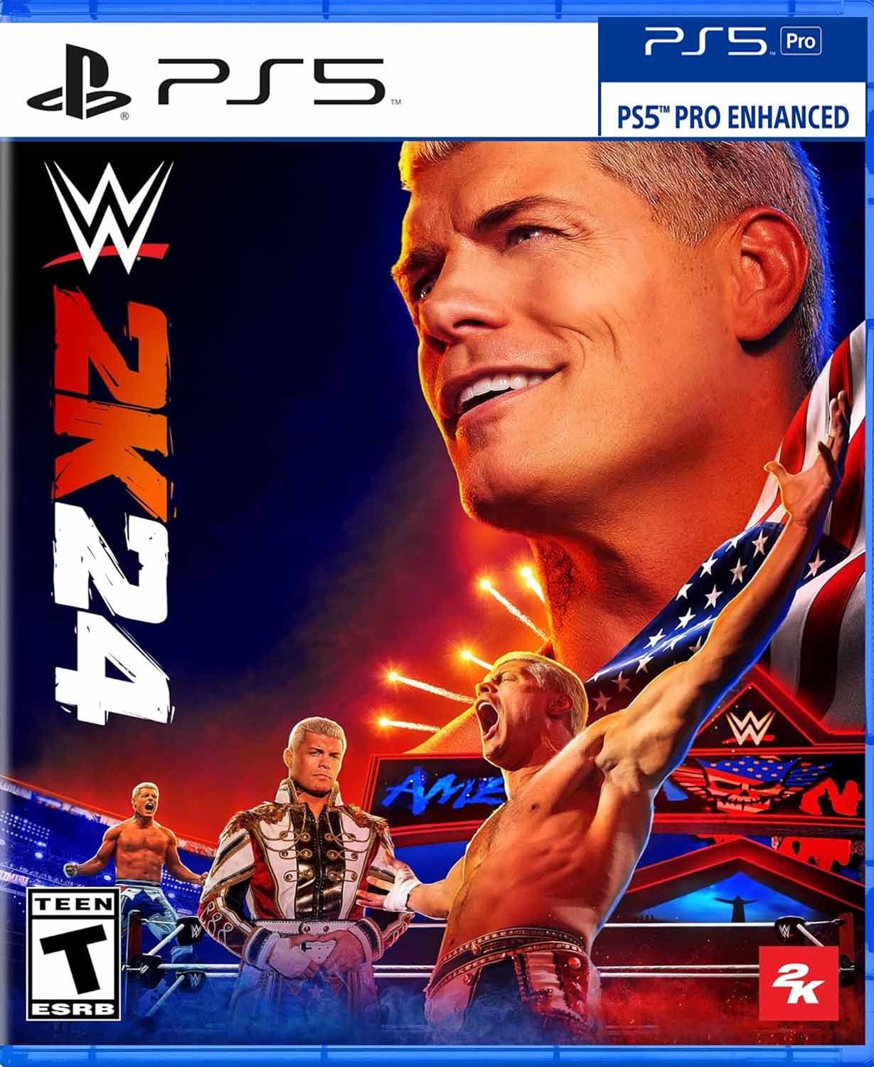 W2K24 Smackdown ( WWE 2K24 ) - PS5 PRO - Amerikan güreşi