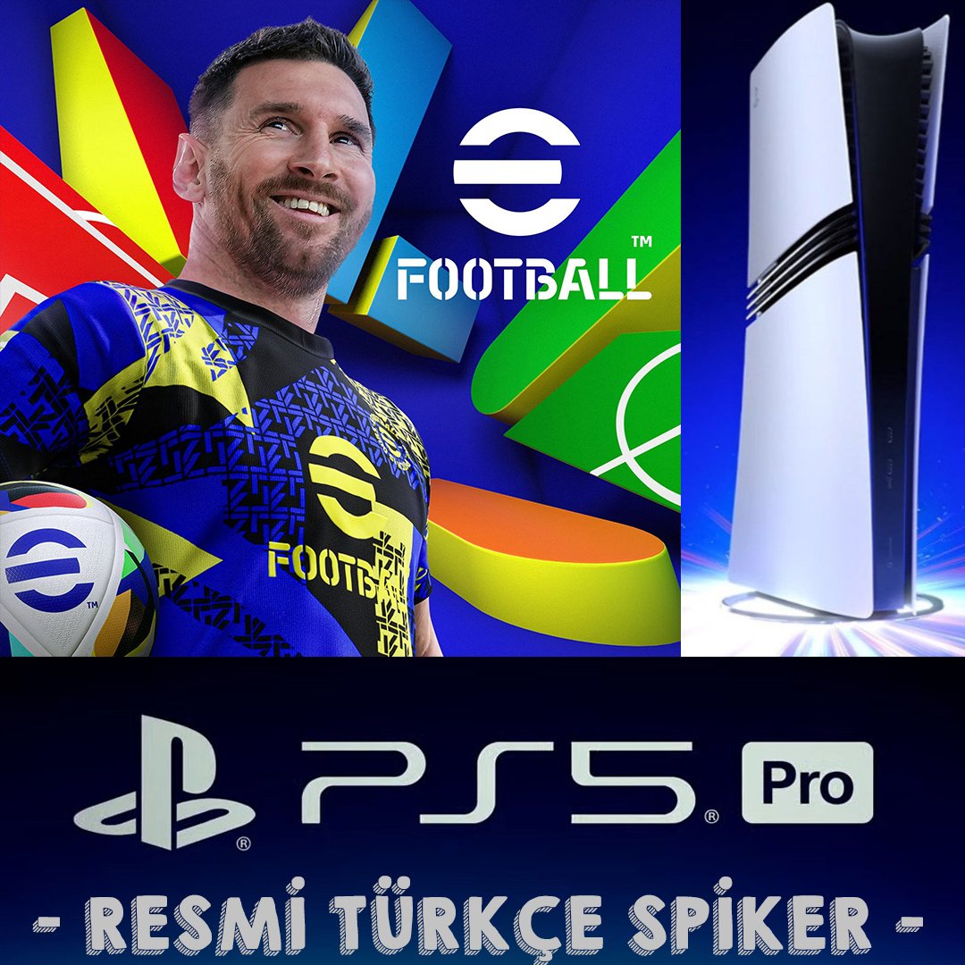Efootball 2025 ( PES 2025 ) - PS5 PRO - RESMİ TÜRKÇE SPİKER